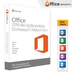 office 2016 dla użytkowników domowych i małych firm